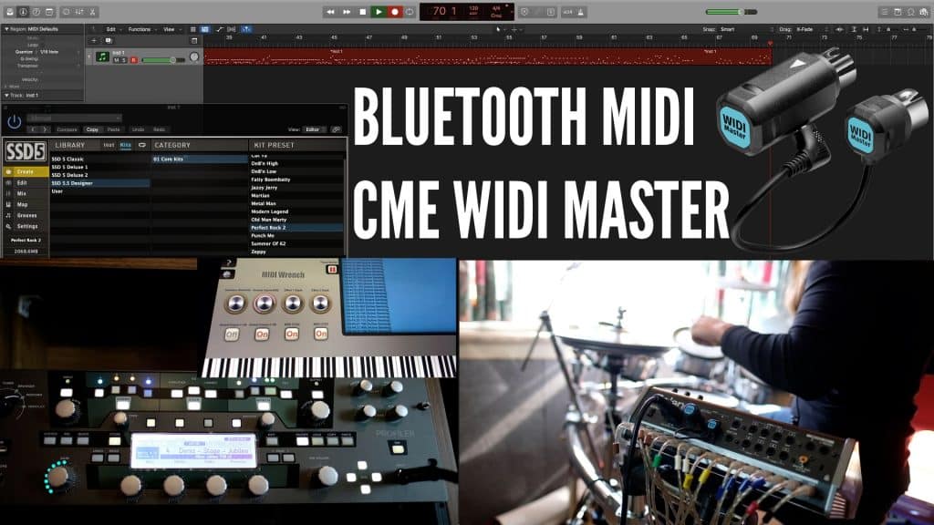 Bluetooth MIDI ile Kayıt ve Gitar Prosesörü Kontrol Etmek | CME WIDI Master